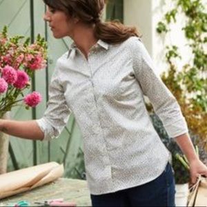 Floral Wrinkle Fighter Shirt from Duluth Trading
